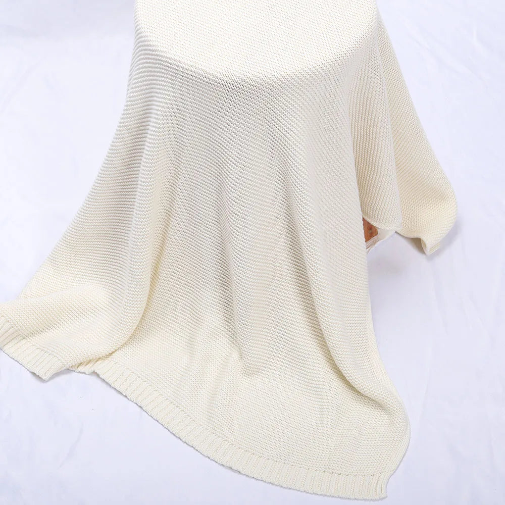 Personalized Knitted Baby Blanket