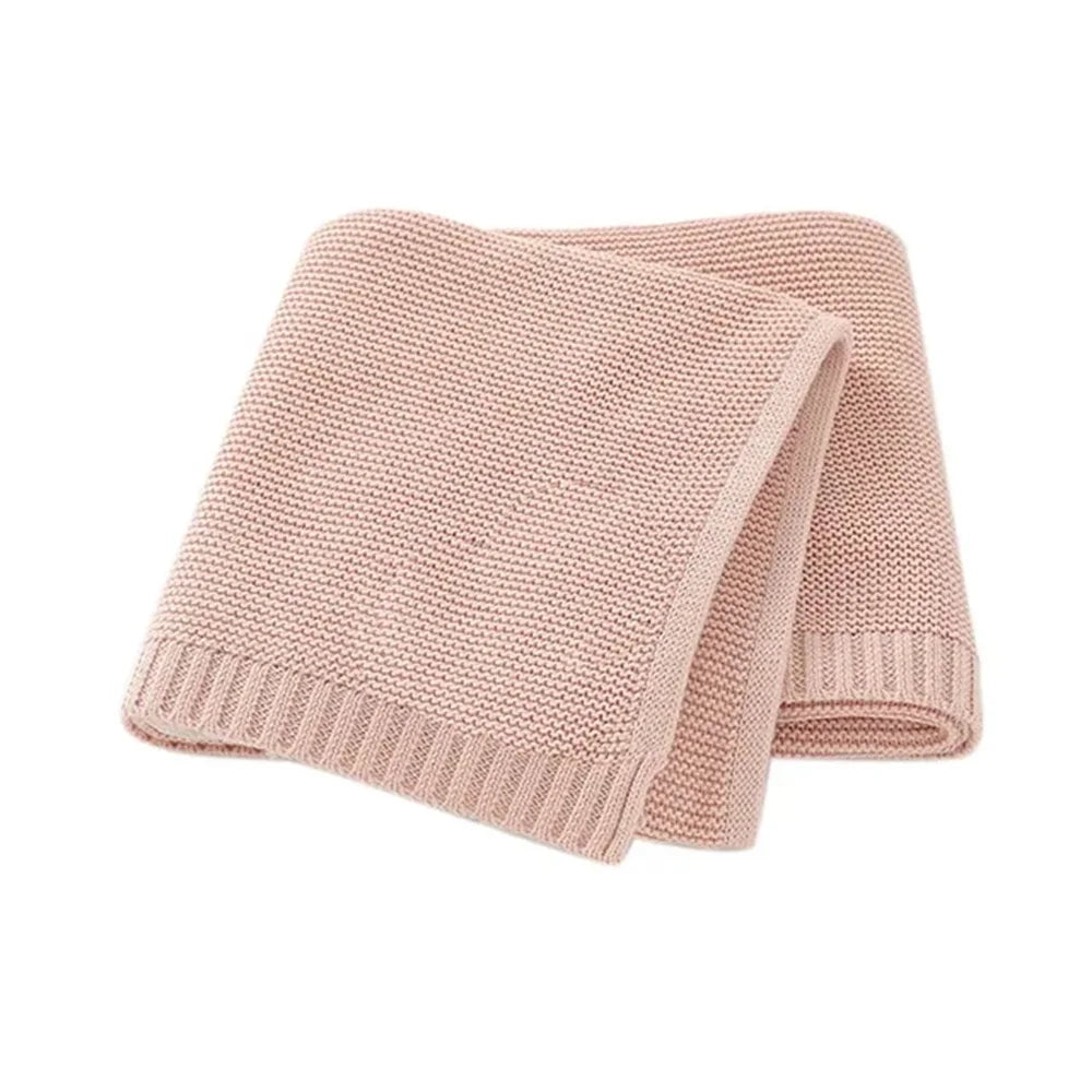 Personalized Knitted Baby Blanket
