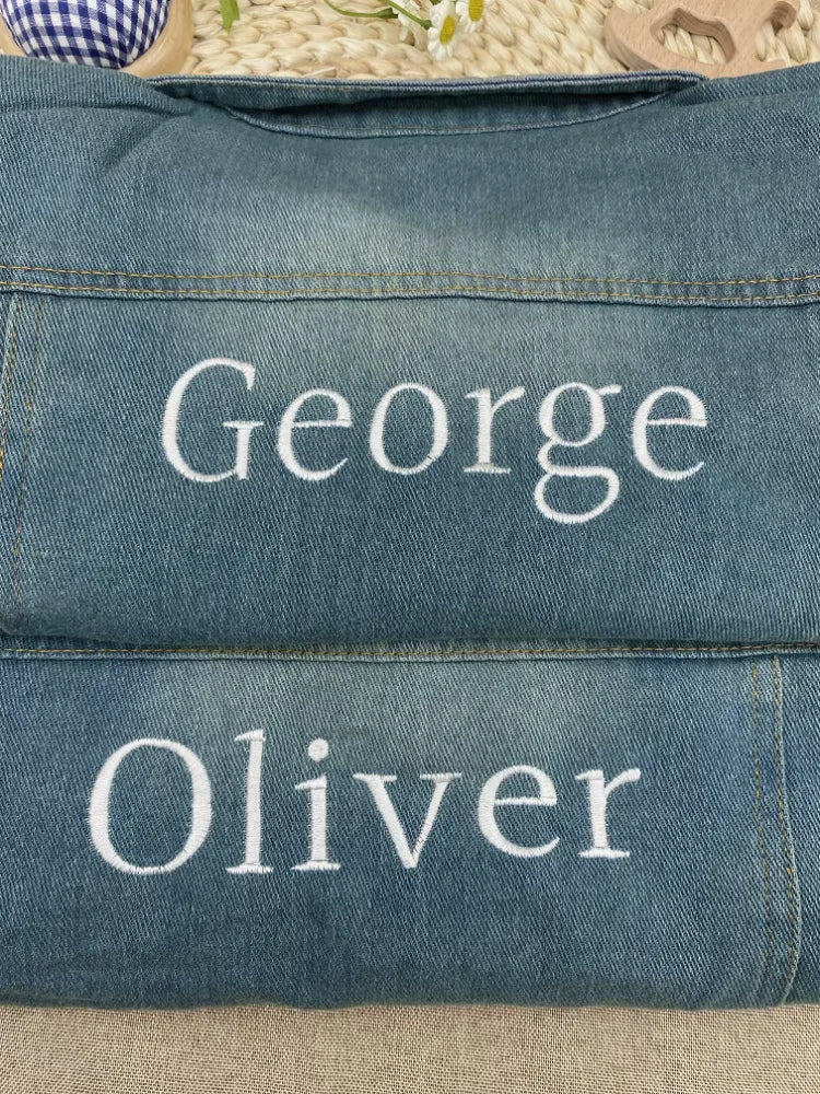 Personalized Toddler Denim Jacket