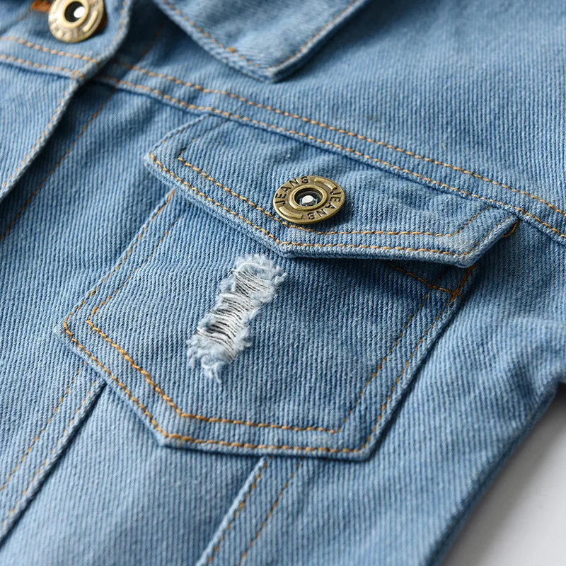 Personalized Toddler Denim Jacket