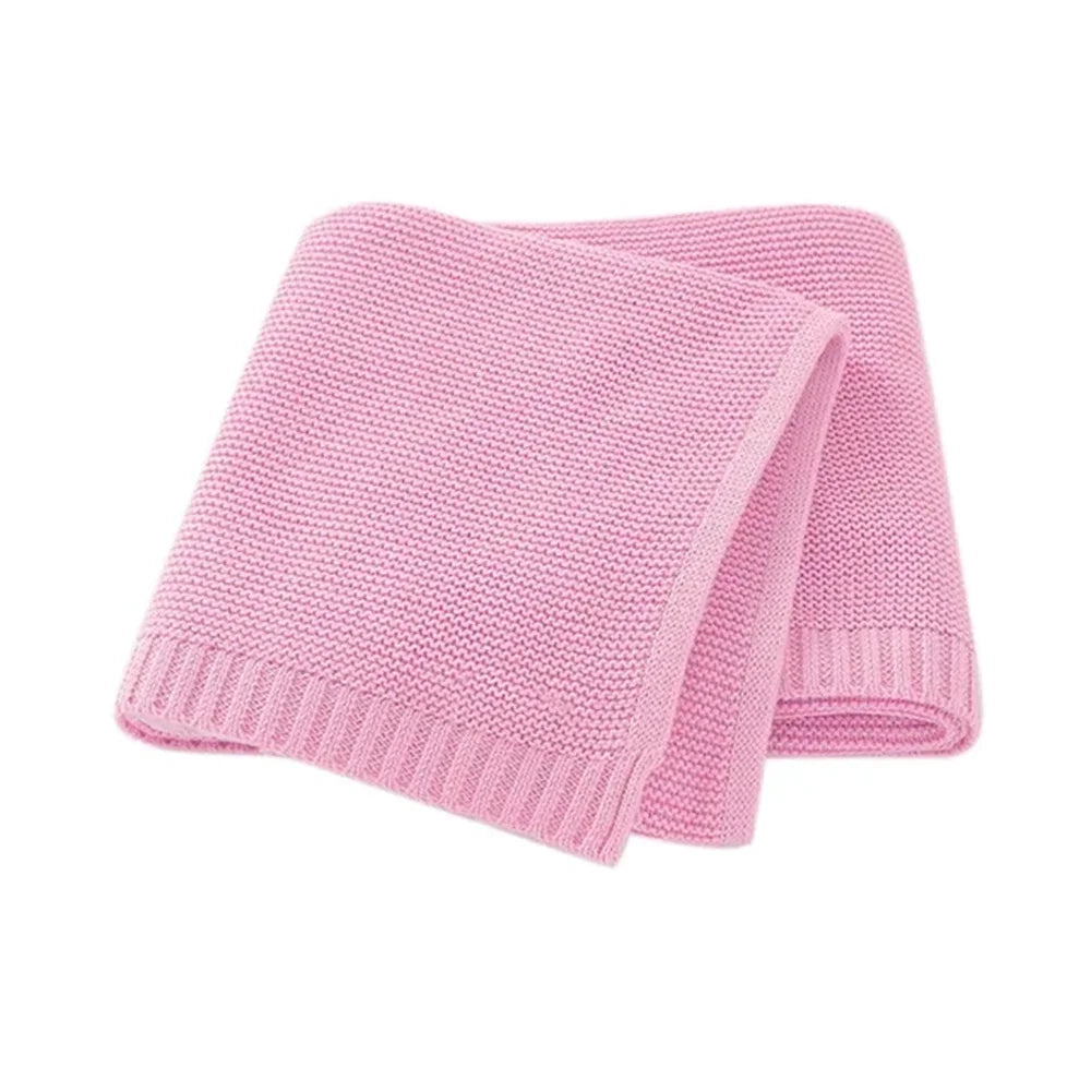 Personalized Knitted Baby Blanket