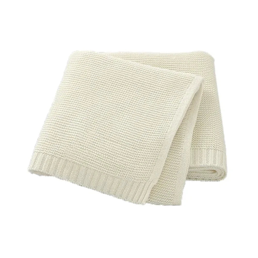 Personalized Knitted Baby Blanket