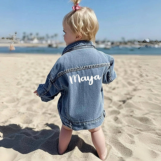 Personalized Toddler Denim Jacket