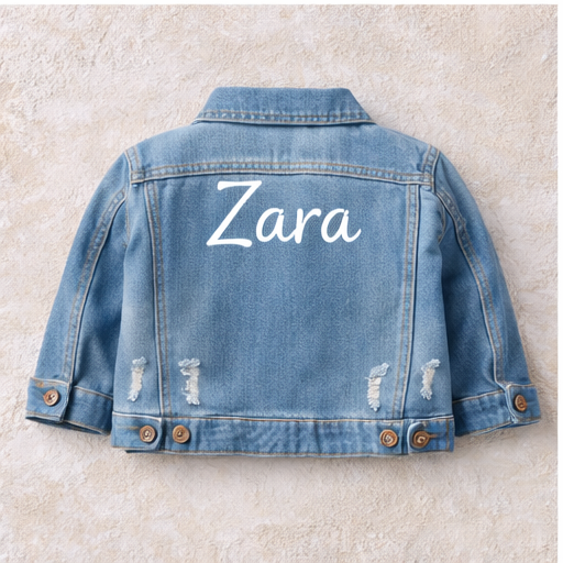 Personalized Toddler Denim Jacket
