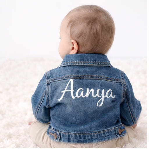 Personalized Toddler Denim Jacket