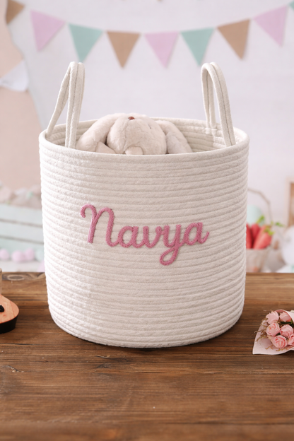 Personalized Handmade Basket