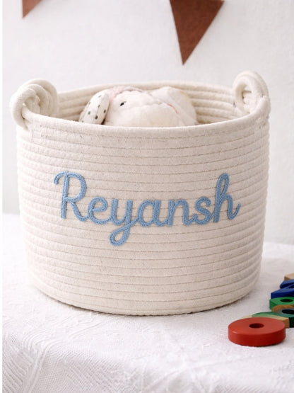 Personalized Handmade Basket