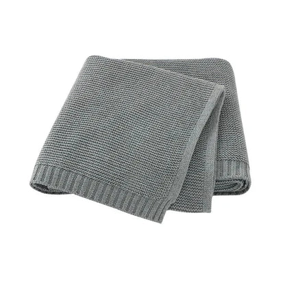 Personalized Knitted Baby Blanket
