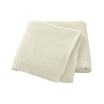 Personalized Knitted Baby Blanket